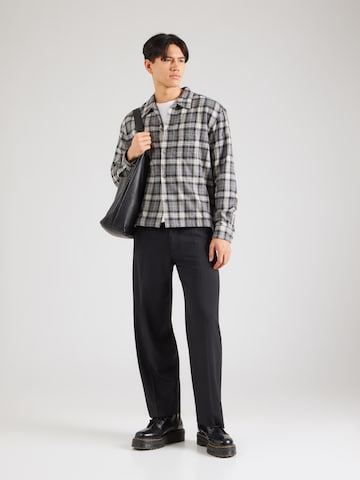 GAP Regular fit Button Up Shirt in Grey