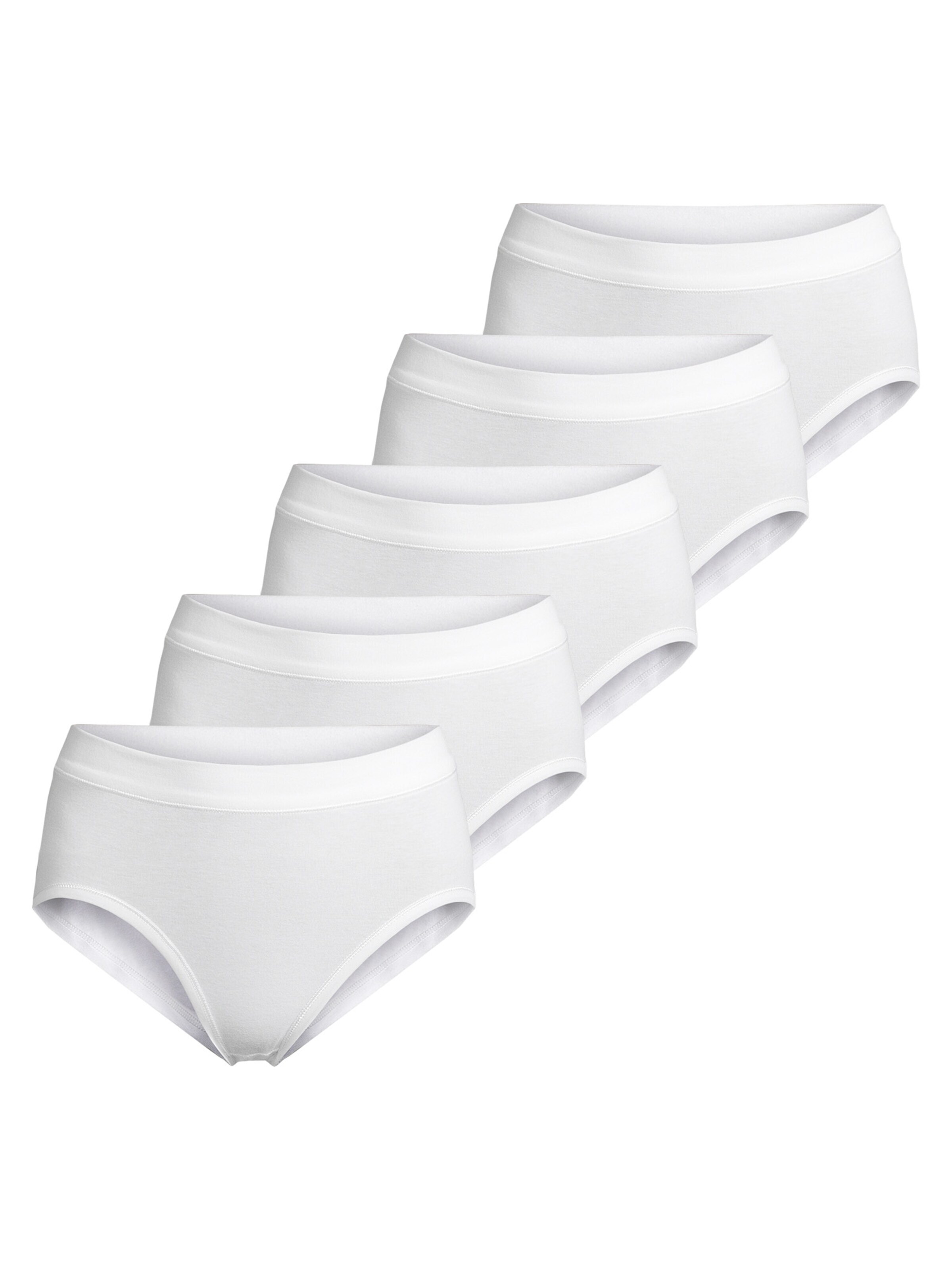 ESGE Slip 'Basic - Feinripp' in White: front