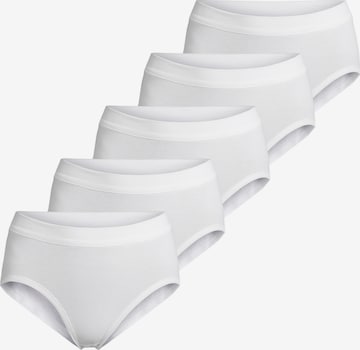 ESGE Slip 'Basic - Feinripp' in White: front