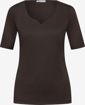 STREET ONE Shirt 'Ada' in Brown: front