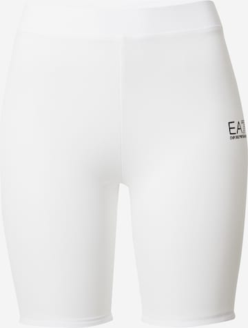EA7 Emporio Armani - Vestido deportivo en blanco