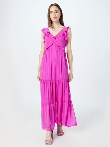 DKNY Evening Dress in Pink: front