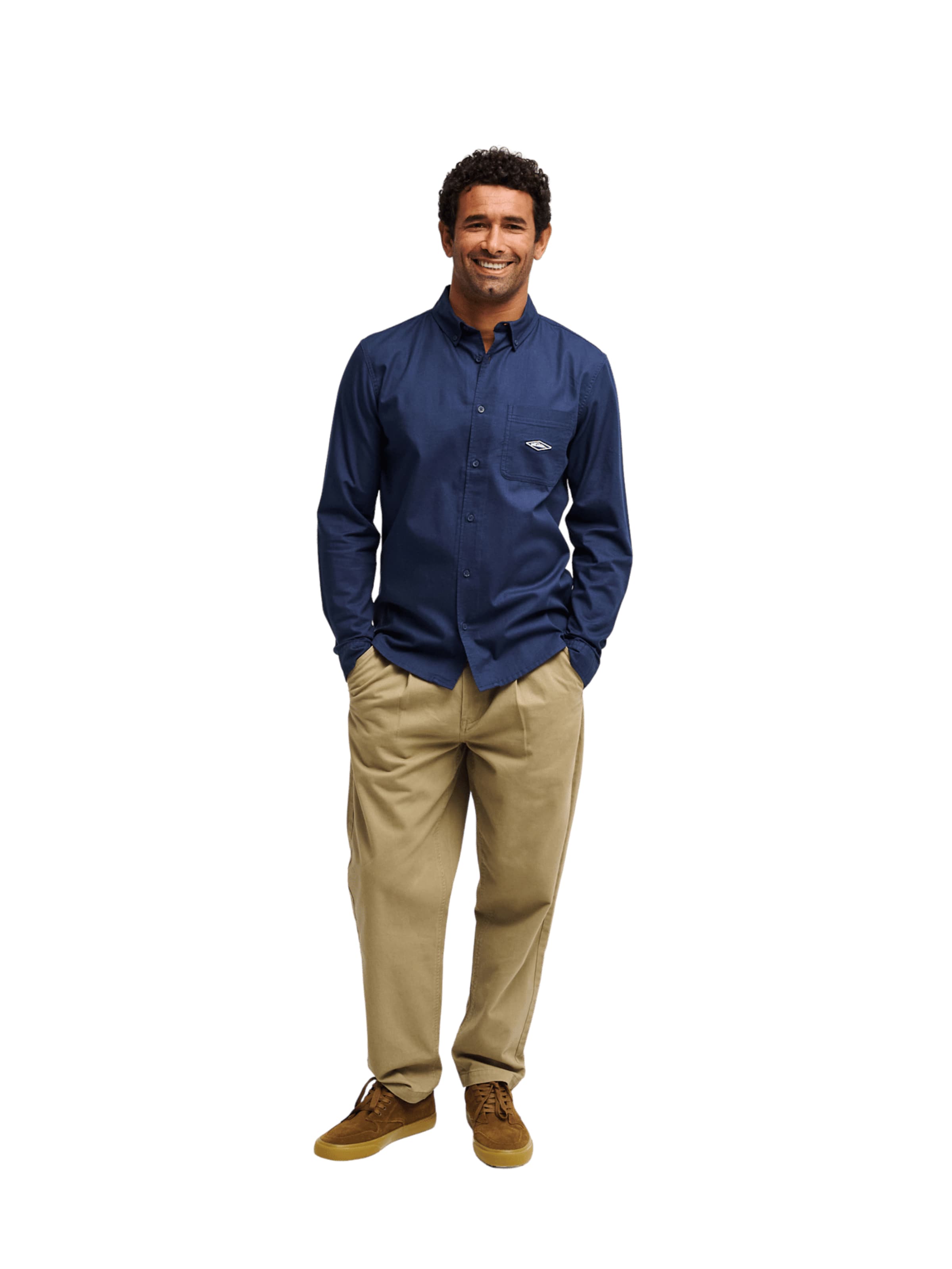 QUIKSILVER Regular Fit Hemd 'Diamond' in Blau