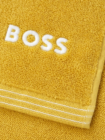 BOSS Home Towel 'EDGE' in Yellow