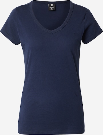 Tricou de la G-STAR pe albastru: față