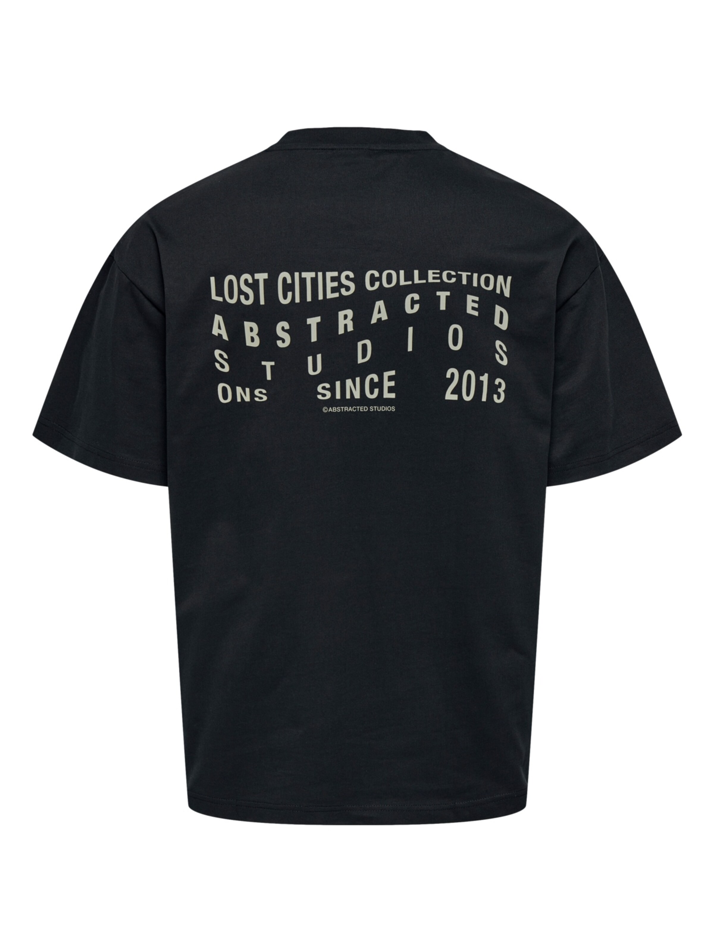 Only & Sons T-Shirt 'Parker' in Schwarz