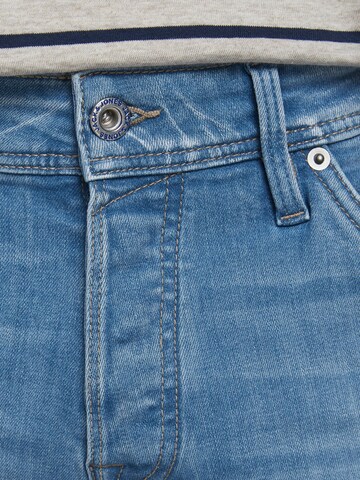 Coupe slim Jean 'Glenn' JACK & JONES en bleu