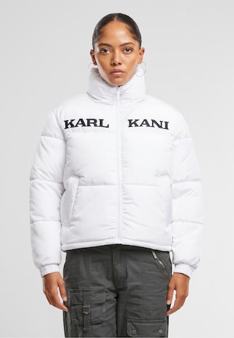 Veste d’hiver 'Retro Essential' Karl Kani en blanc