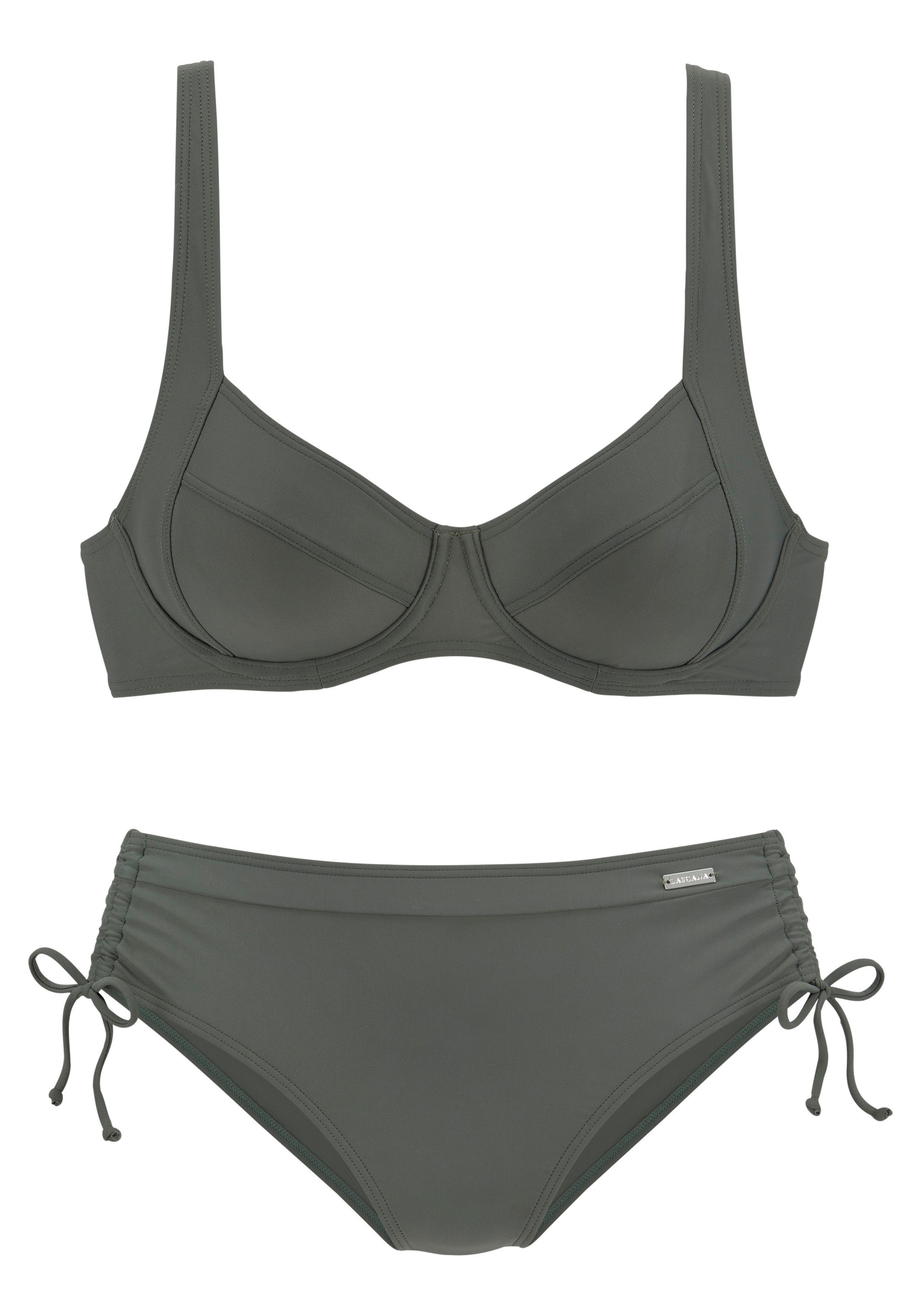 LASCANA Bikini in Green: front