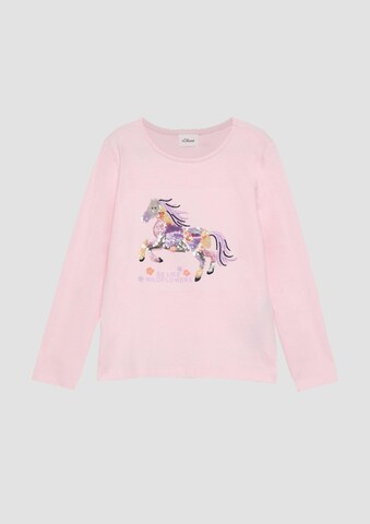 T-Shirt s.Oliver en rose