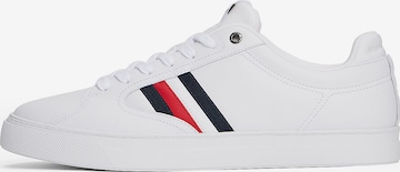 TOMMY HILFIGER Sneakers 'Icon Signature Tape Court' in White: front