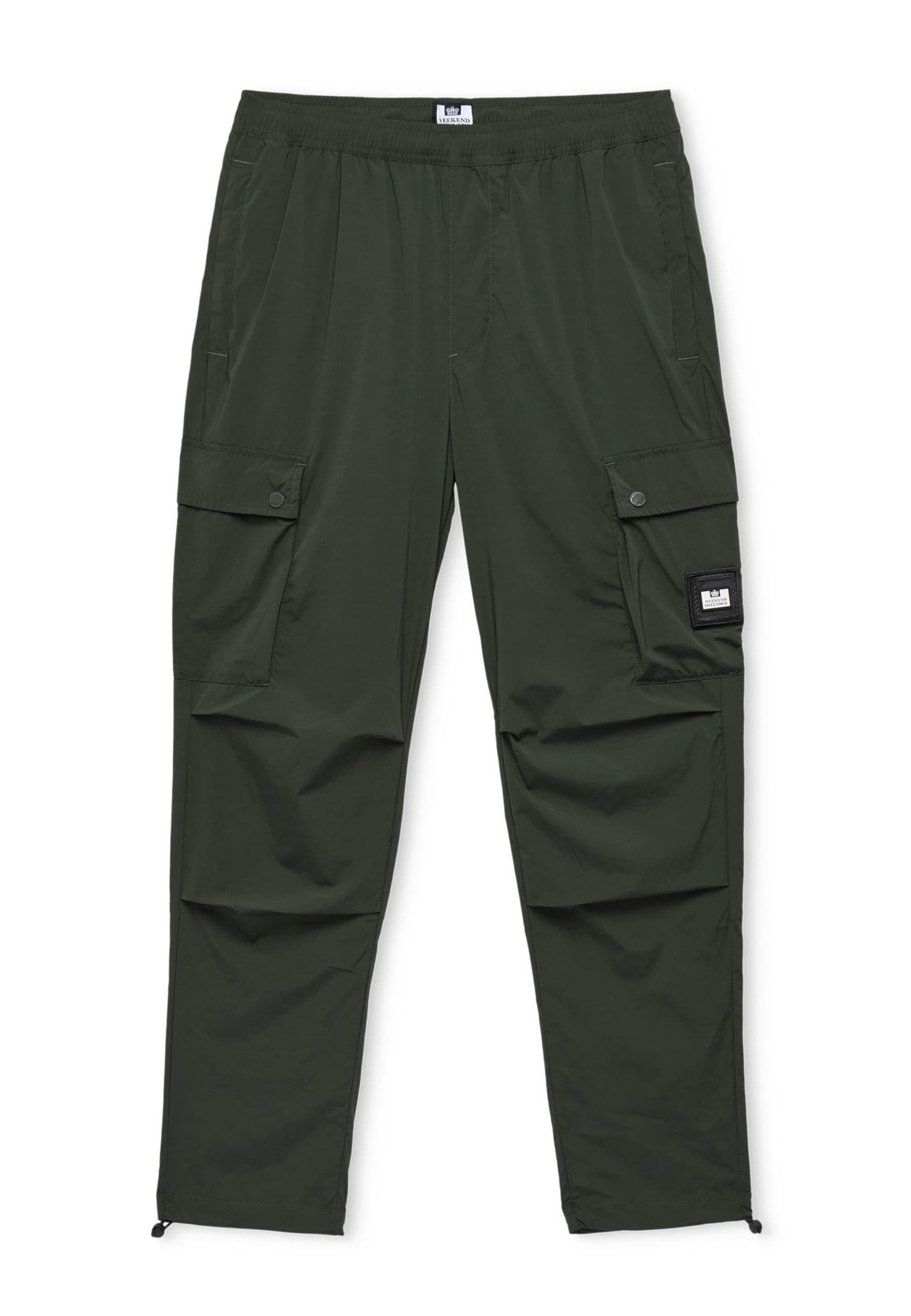 Weekend Offender Regular Hose 'Zanardi' in Grün: Vorderseite