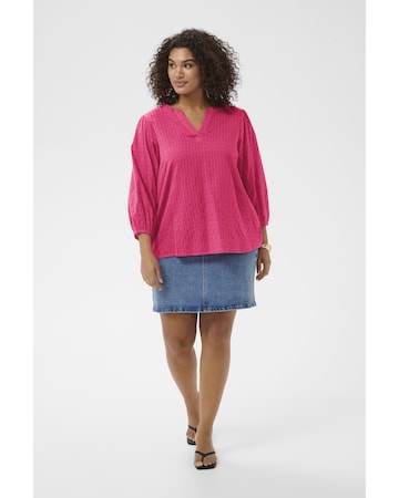 KAFFE CURVE - Blusa en rosa