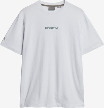 T-Shirt Superdry en blanc : devant