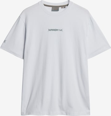 T-Shirt Superdry en blanc : devant