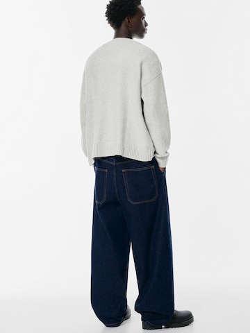 Vestes en maille Pull&Bear en gris