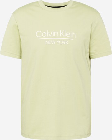 Calvin Klein Shirt in Groen: voorkant