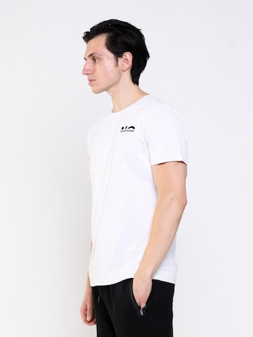 neverover - Camiseta funcional 'Men's Essential T-shirt' en blanco