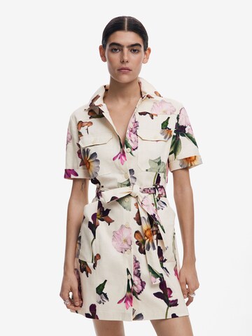 Desigual Blousejurk in Wit: voorkant