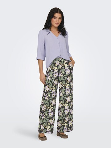 JDY - Pierna ancha Pantalón 'JDYTROYA' en negro