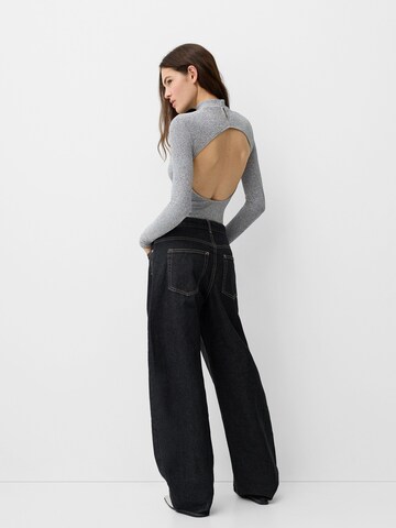 Shirtbody Bershka en argent