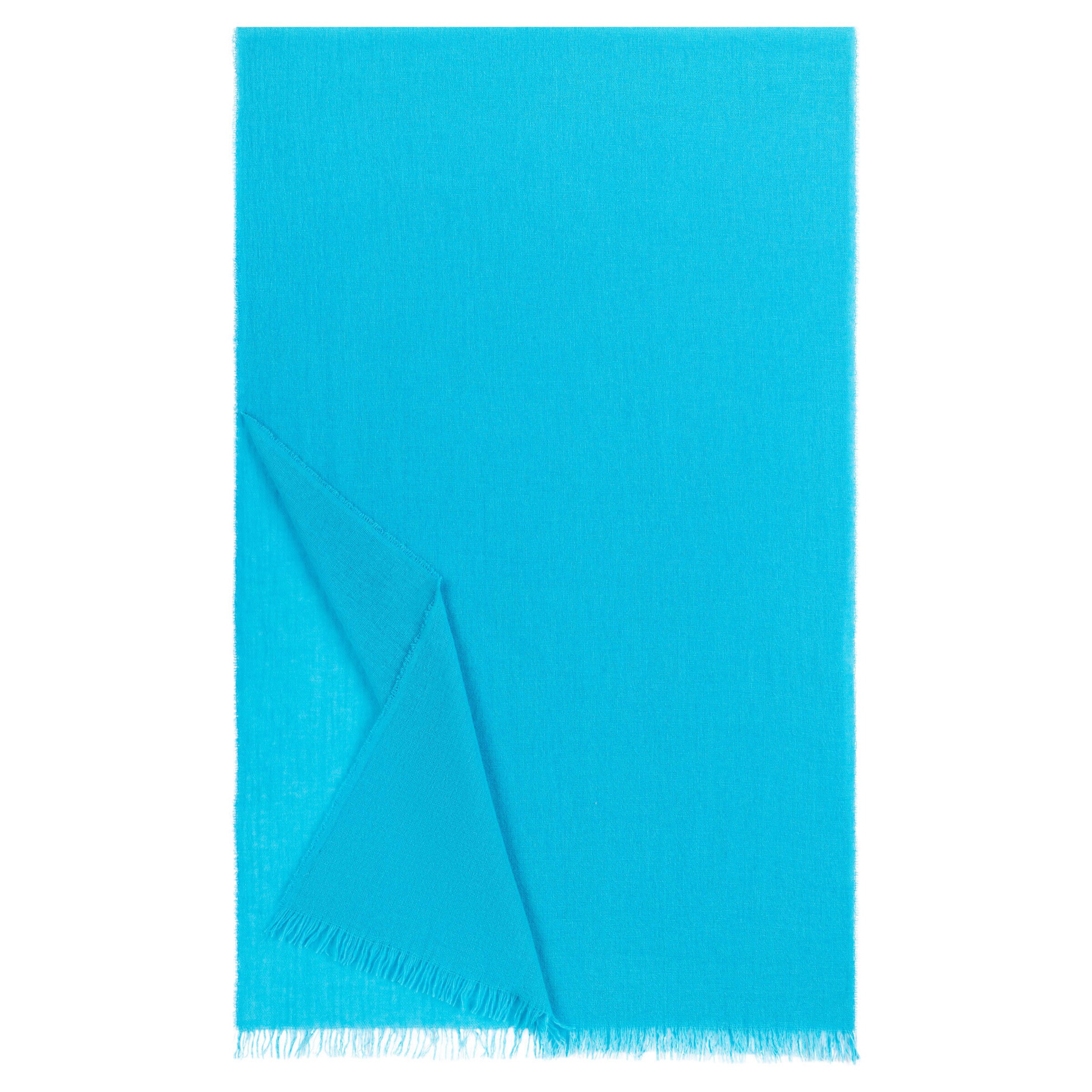 Roeckl Schal 'BASIC WOOL' in Blau: Vorderseite