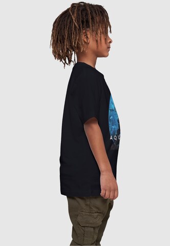 ABSOLUTE CULT Shirt 'Aquaman - Circle Poster' in Black