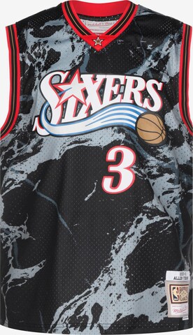 Mitchell & Ness Jersey 'NBA Team Marble Swingman Jersey - 76ers' in Black: front