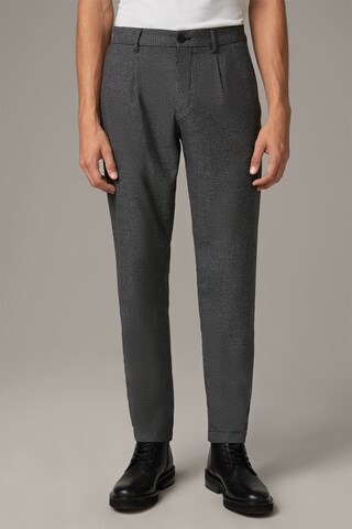 Regular Pantalon à pince 'Lou' STRELLSON en gris : devant