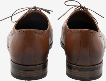 DreiMaster Klassik Lace-Up Shoes in Brown