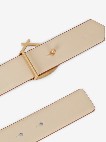 Karl Lagerfeld Belt 'Signature Fan' in Brown