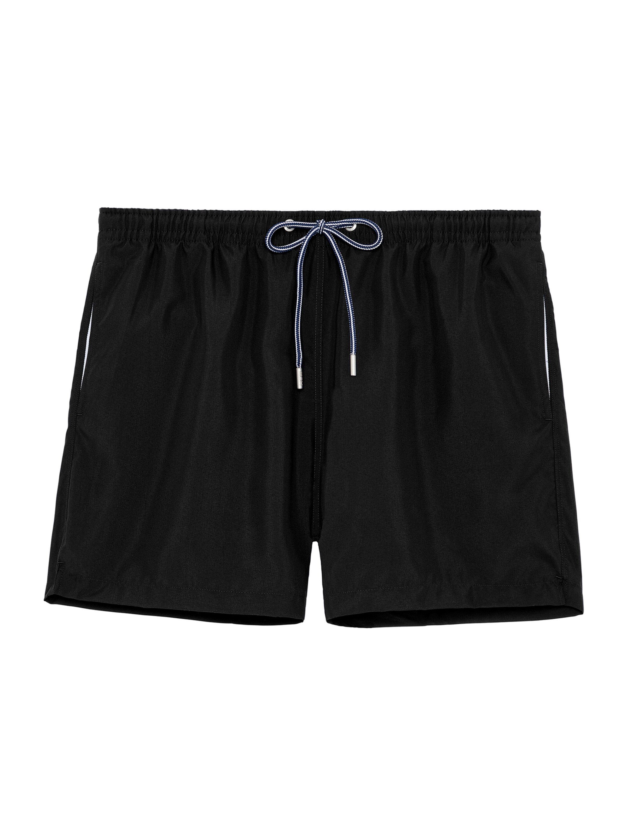 Shorts de bain ' Sea Life ' HOM en noir : devant