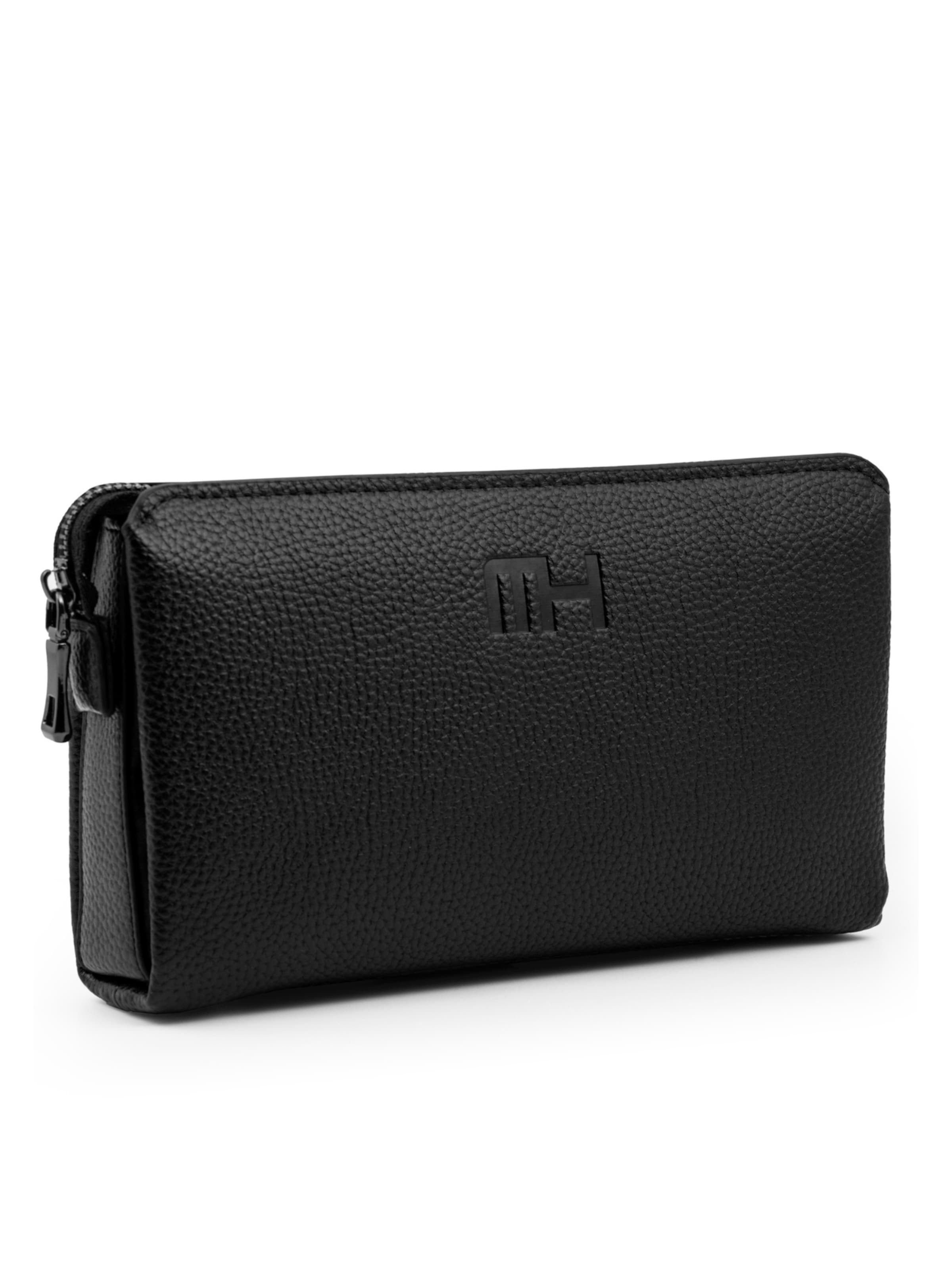 Pochette 'Compact' di Moneyhold in nero