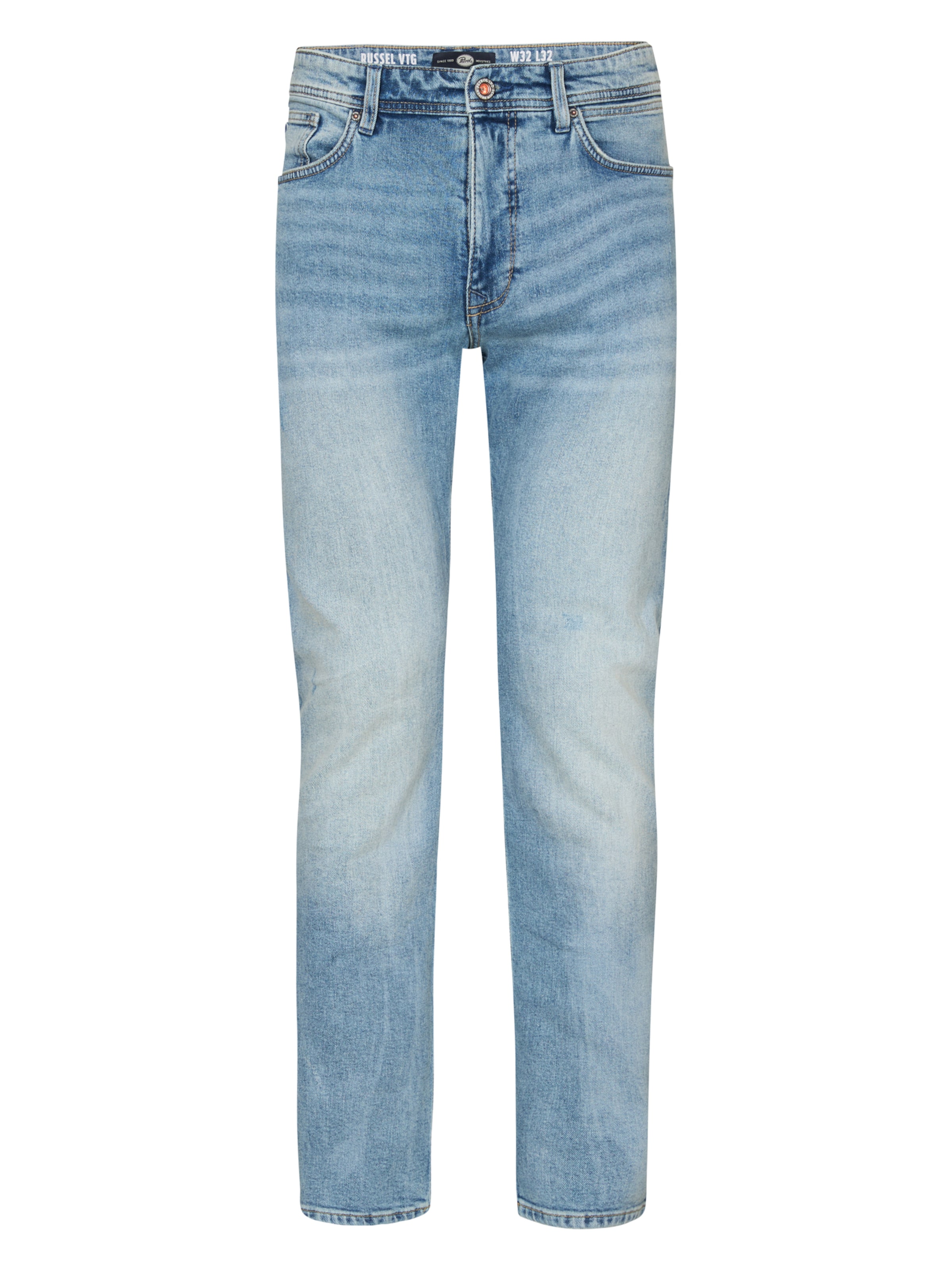 Petrol Industries Tapered Jeans 'Russel Gatorview' in Blauw: voorkant