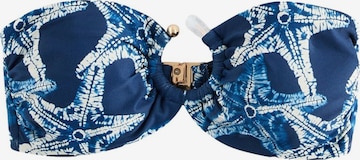 mėlyna Next Bandeau Bikinio viršutinė dalis: priekis