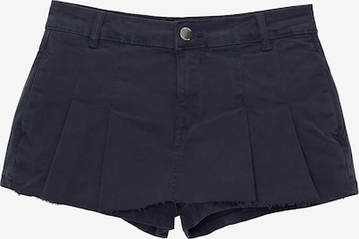 Pull&Bear Pantalon en bleu marine, Vue avec produit