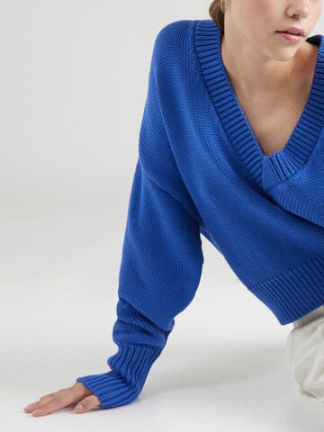 JAN 'N JUNE Pullover 'LUZ' (GOTS) in Blau