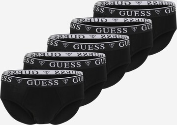 Slip GUESS en noir : devant