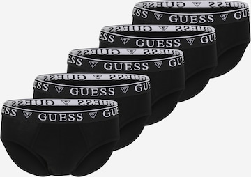 Slip GUESS en noir : devant