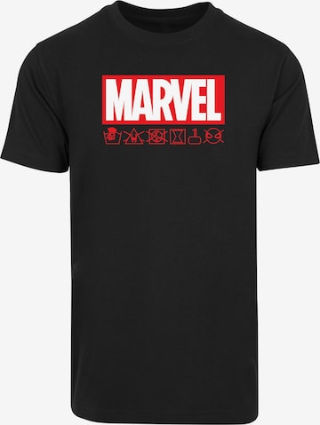 F4NT4STIC Shirt 'Marvel' in Black: front