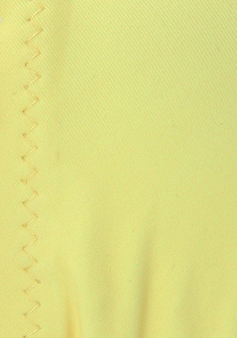 LASCANA Trikotni nedrčki Bikini zgornji del | rumena barva
