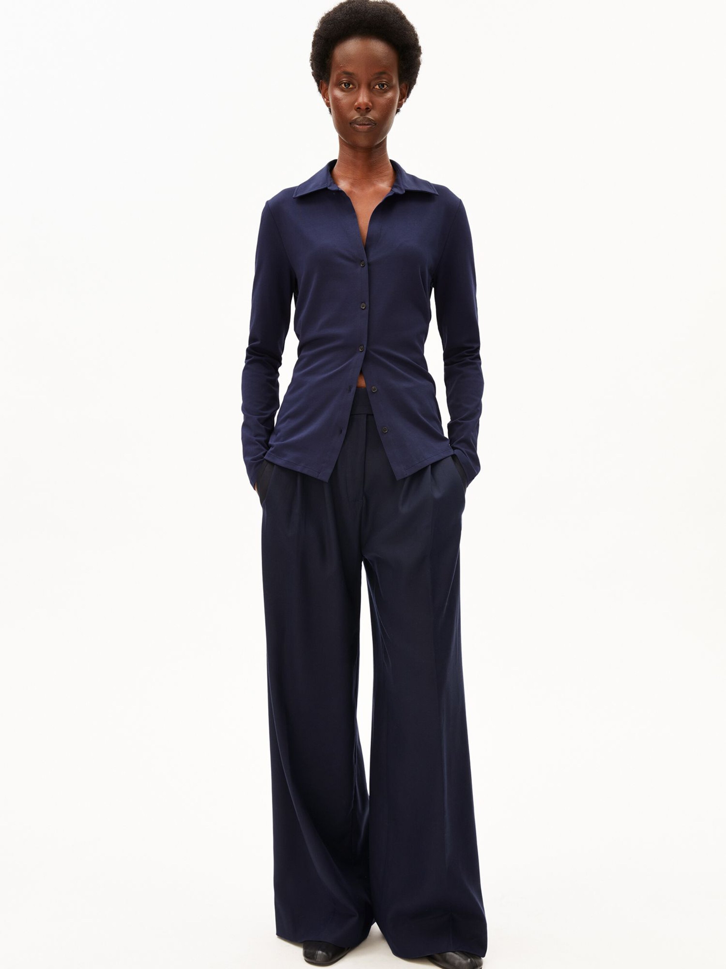 ARMEDANGELS Blouse in Blue