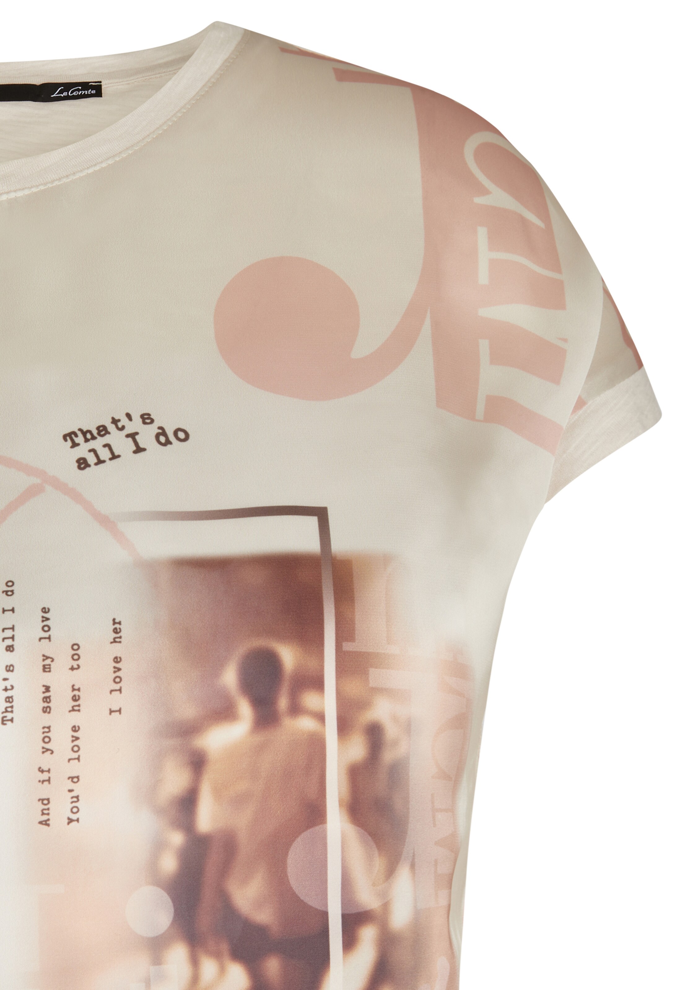 Lecomte T-Shirt in Beige