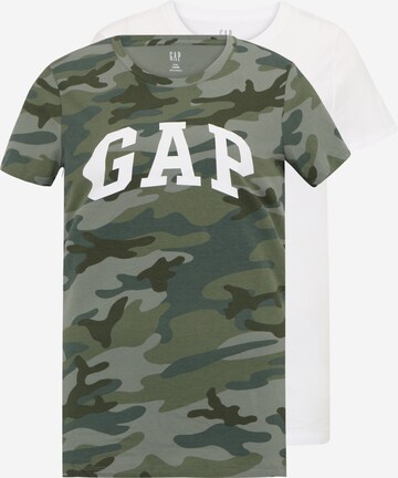 Gap Tall Shirt in Green: front