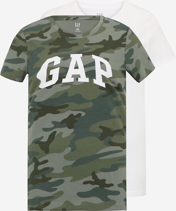 Gap Tall T-Shirt in Grün: predná strana
