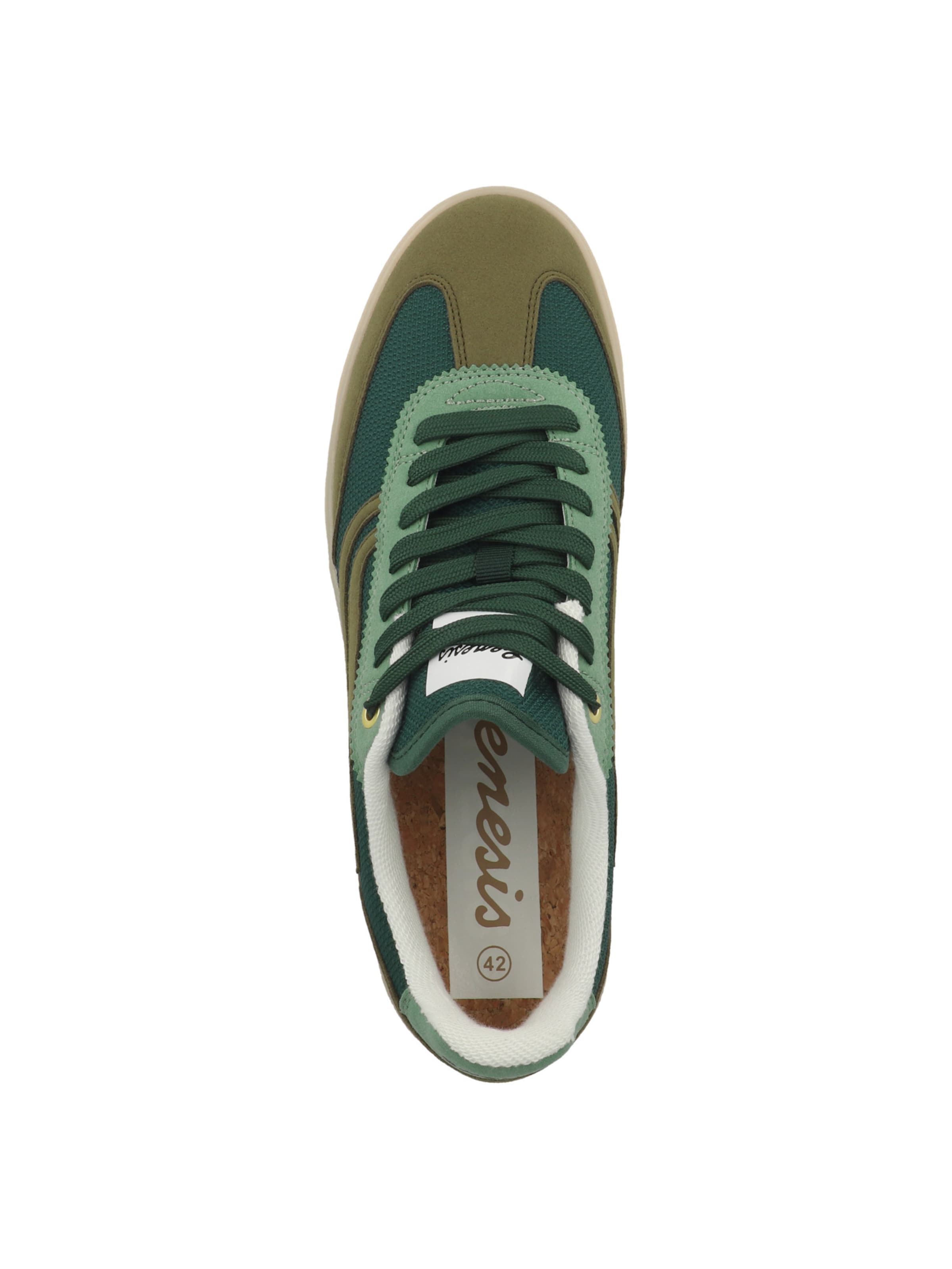 GENESIS - Sapatilhas baixas 'Volley ' em verde