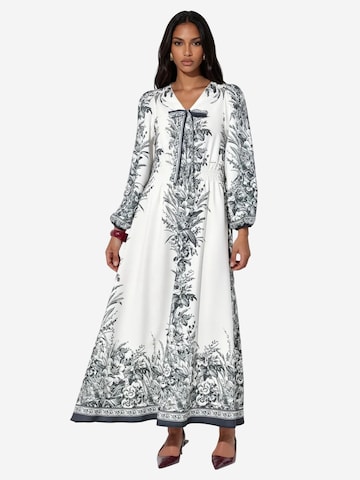 Robe MSN Collection en blanc : devant