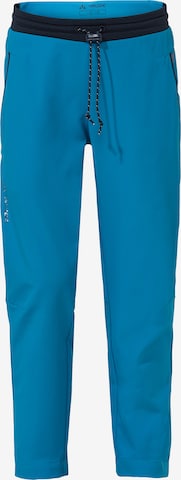 VAUDE Regular Outdoor broek 'KD Detective P' in Blauw: voorkant