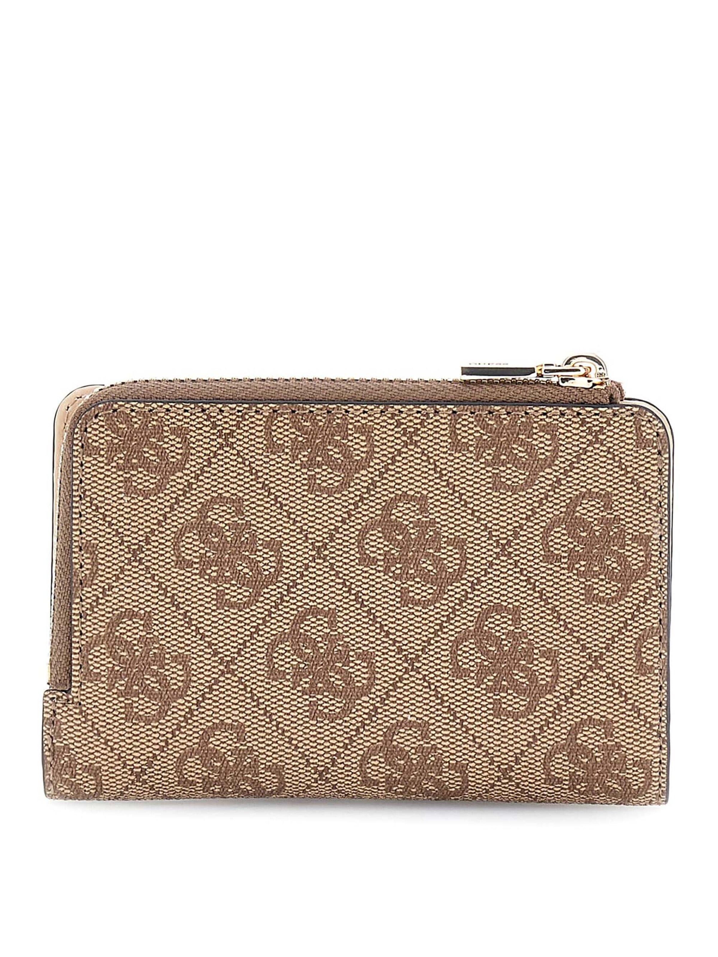 Porte-monnaies 'Laurel Ii Slg' GUESS en beige
