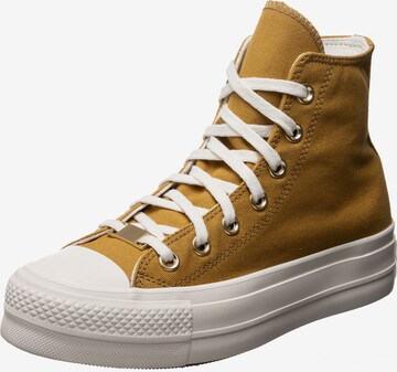 CONVERSE Sneakers hoog 'Chuck Taylor All Star' in Geel: voorkant